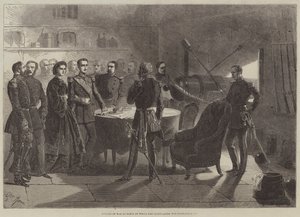 Conseil de Guerre à Gaeta où la Capitulation a été décidée